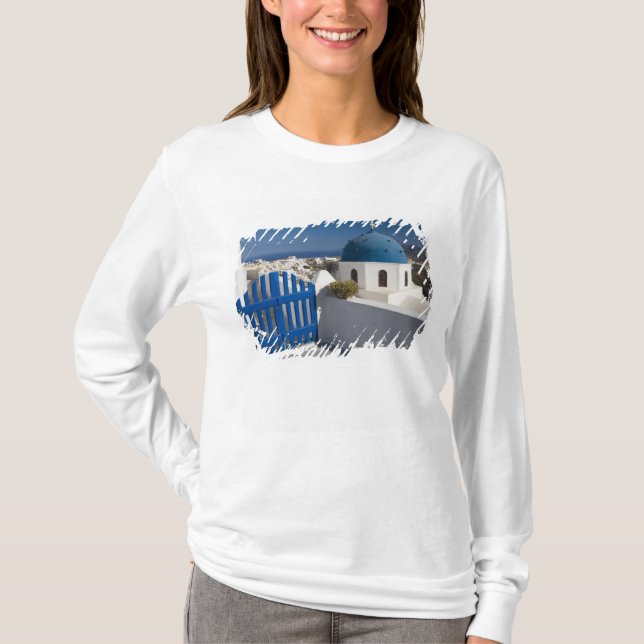 T-shirts Grécia e Ilha Grega de Santorini a partir do (Frente)