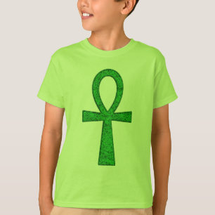 T-shirts Green Ankh Kids'