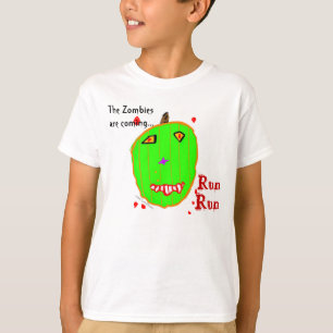 T-shirts Green Zombie Run