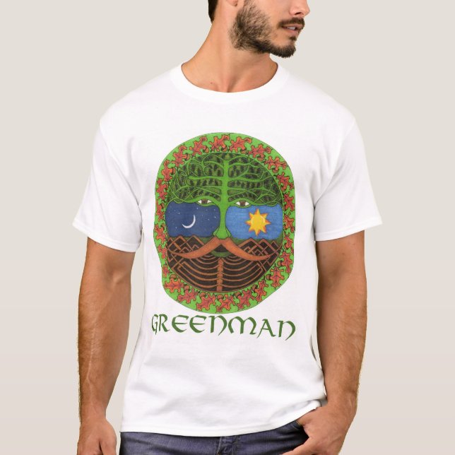 T-shirts Greenman (Frente)
