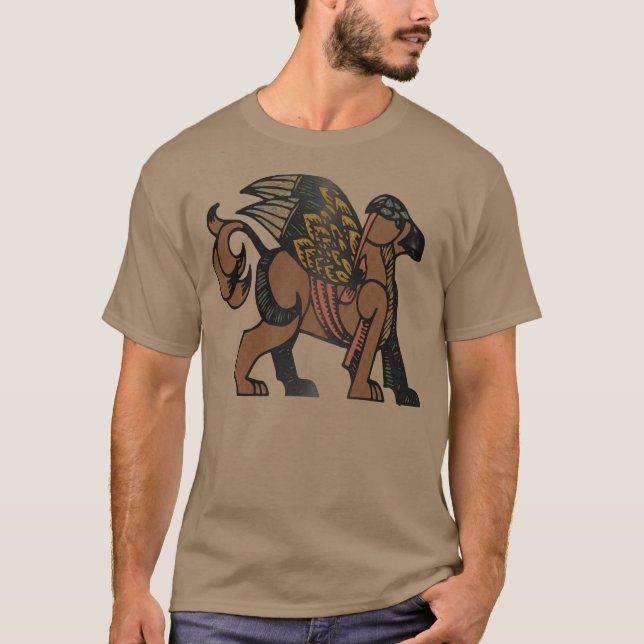 T-shirts Griffin New Age Mythology (Frente)