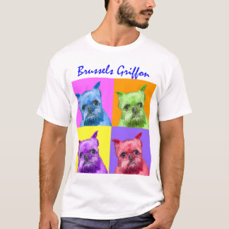 T-shirts Griffon de muitas cores