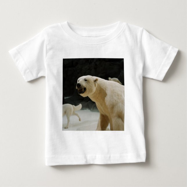 T-shirts Grin do Urso Polar (Frente)