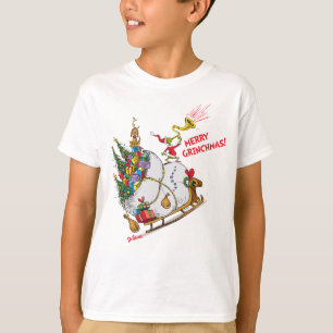 T-shirts Grinch Clássico   Feliz Grinchmas!