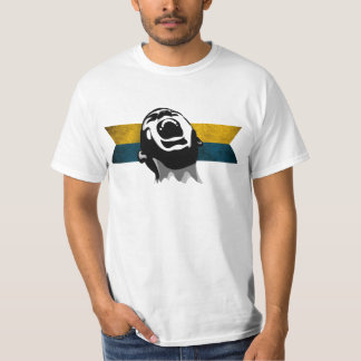 T-shirts Gritar Azul-Amarelo