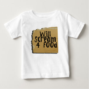 T-shirts Gritará a comida 4