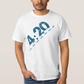 T-shirts Grito do 4:20 ele para fora