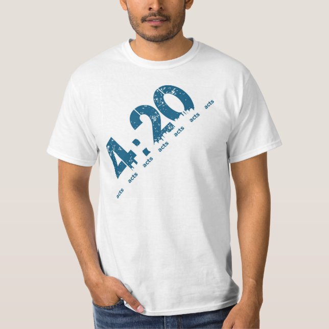 T-shirts Grito do 4:20 ele para fora (Frente)