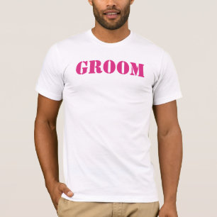 T-shirts GROOM ESCOLHEM A TUA COR!