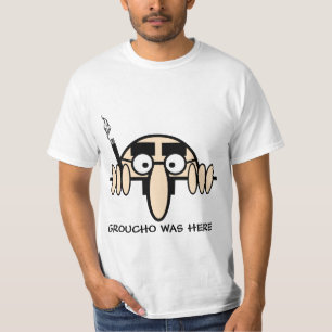 T-shirts Groucho estava aqui
