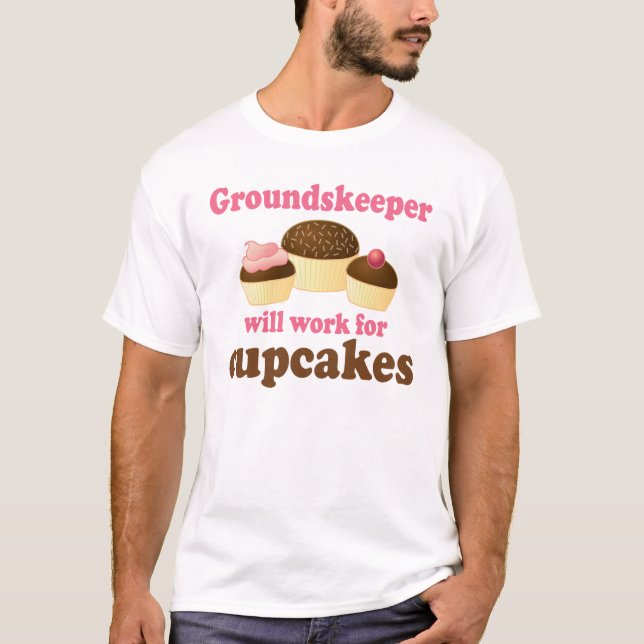 T-shirts Groundskeeper engraçado (Frente)