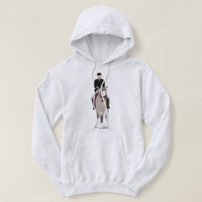 T-shirts Grulla Equestrian Dressage Horse (Frente do Design)