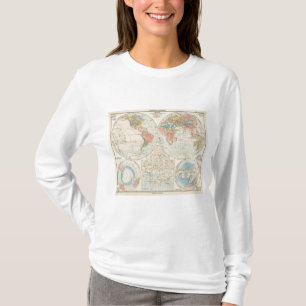 T-shirts Grund u Boden - mapa do atlas do solo