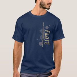 T-shirts Grunge Flute