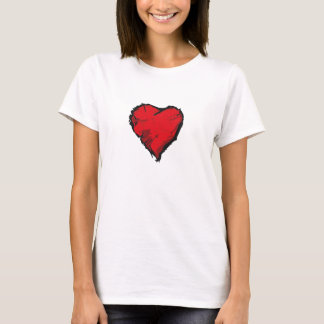 T-shirts Grunge Heart