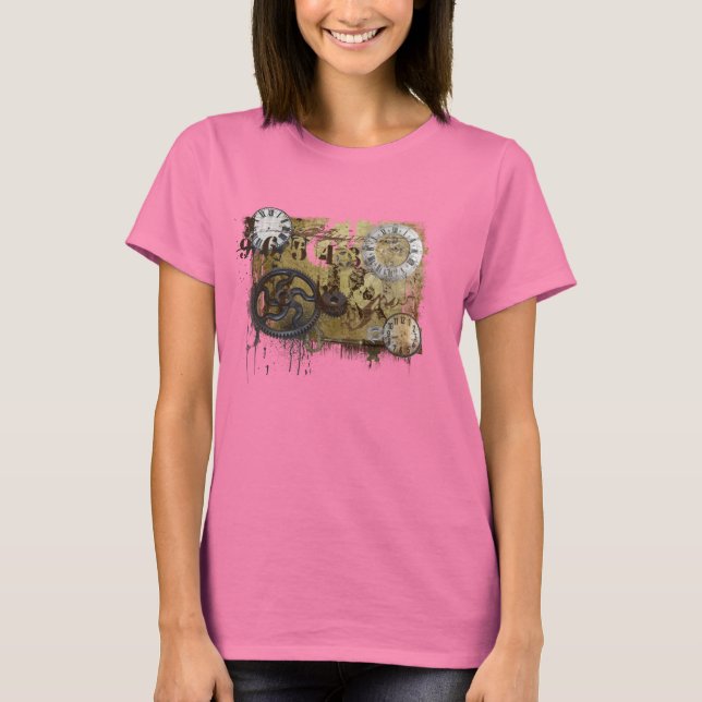 T-shirts Grunge Steampunk (Frente)