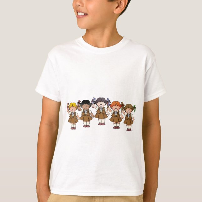 T-shirts Grupo da brownie (Frente)
