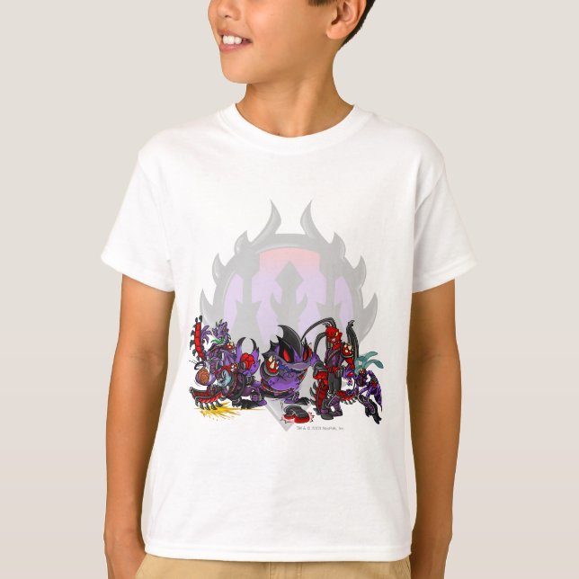 T-shirts Grupo da citadela de Darigan da equipe (Frente)