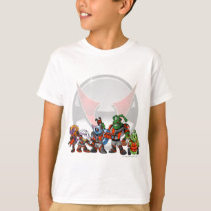 T-shirts Grupo da estação espacial de Virtupets da equipe
