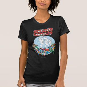 T-shirts Grupo da Liga da Justiça da América