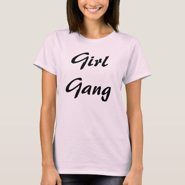 T-shirts Grupo da menina (Frente)