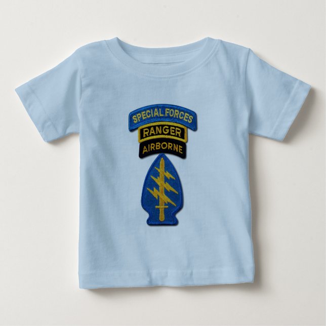 T-shirts Grupo das Forças Especiais Green Berets SF SOF SFG (Frente)