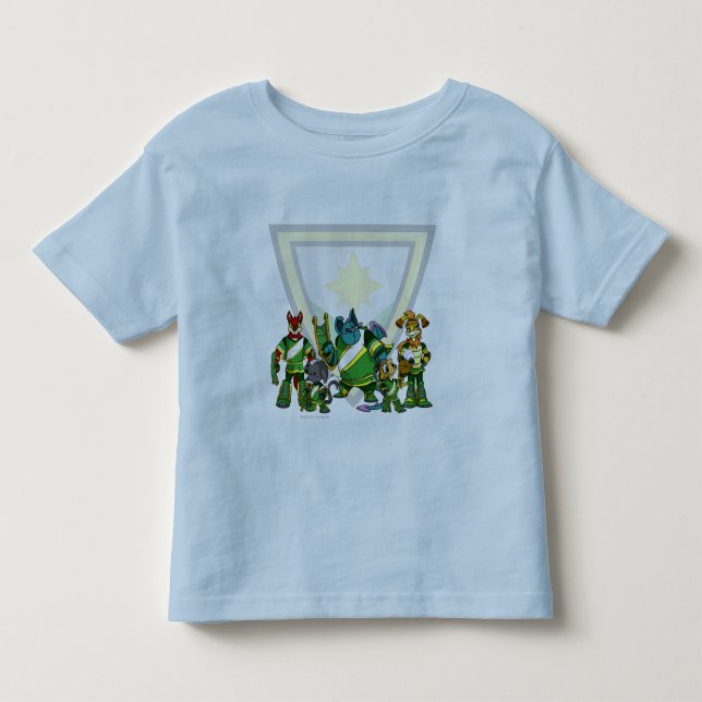 T-shirts Grupo de Brightvale da equipe (Frente)