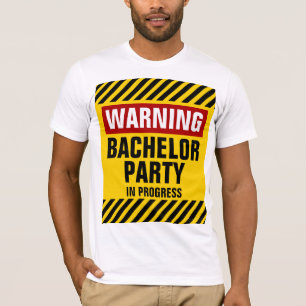 T-shirts Grupo de Despedida de Aviso em Andamento