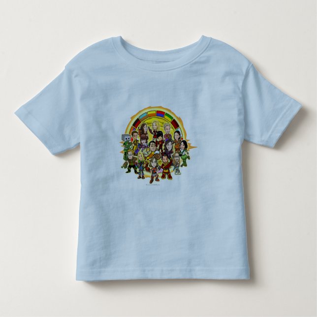 T-shirts Grupo de funcionarios do copo de Altador (Frente)