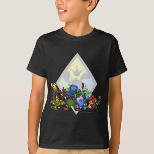 T-shirts Grupo de ilha de Roo da equipe