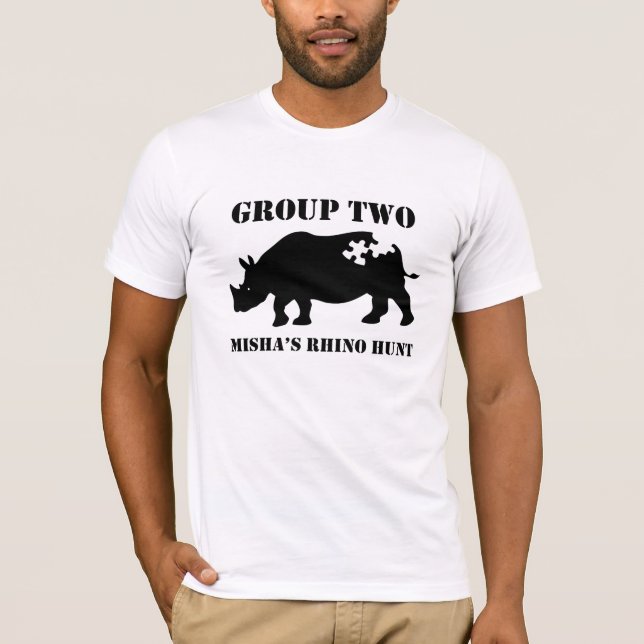 T-shirts Grupo dois do design 5 (Frente)