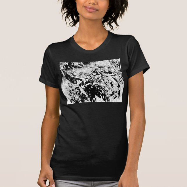 T-shirts Grupo Lanterna Verde (Frente)