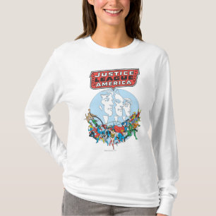 T-shirts Grupo Liga da Justiça da América