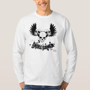 T-shirts Grupo Longsleeve do crânio