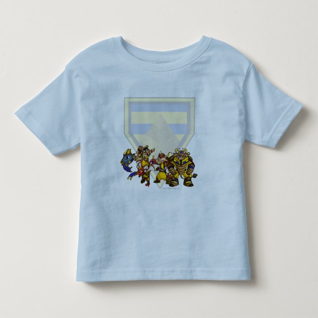 T-shirts Grupo perdido do deserto da equipe (Frente)