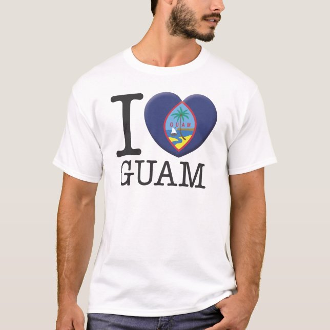T-shirts Guam (Frente)