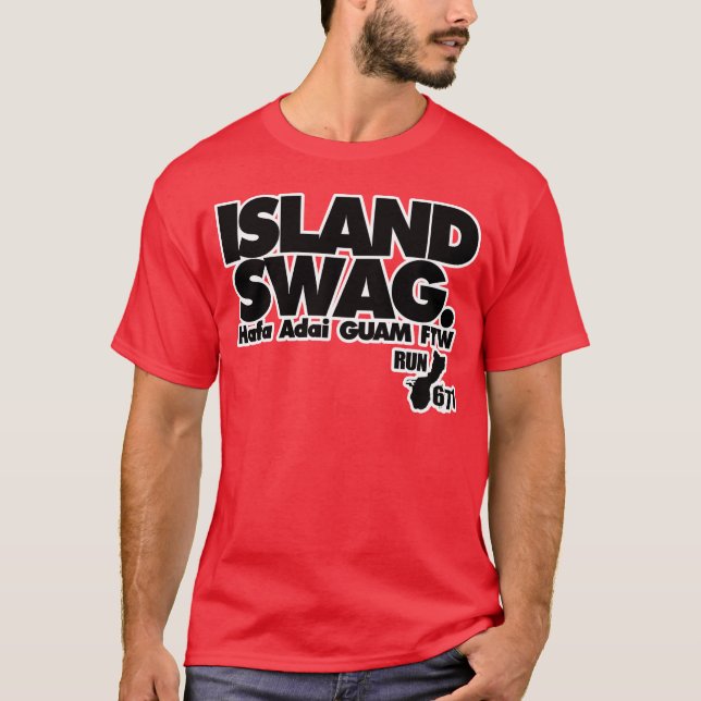 T-shirts GUAM FUNCIONA os ganhos FTW de 671 ilhas (Frente)