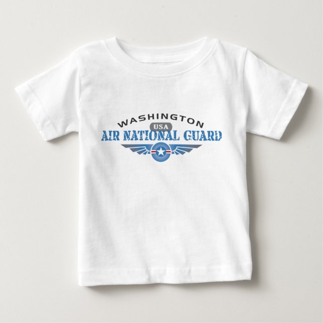 T-shirts Guarda Nacional do Washington Air (Frente)
