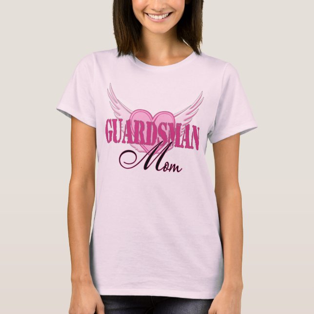 T-shirts Guardião Mãe Wings (Frente)