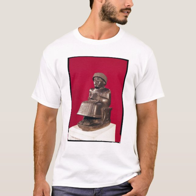 T-shirts Gudea, príncipe de Lagash, dedicou a (Frente)