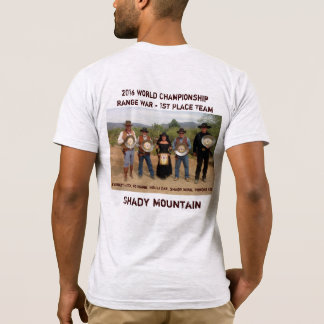 T-shirts Guerra da escala do campeonato do mundo