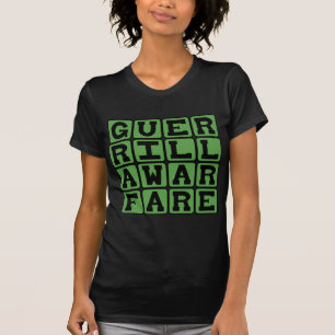T-shirts Guerra de Guerrilha, Estilo Sorrateiro de Luta