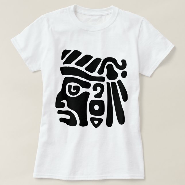 T-shirts Guerreiro asteca (Frente do Design)