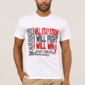 T-shirts Guerreiro da doença cardíaca