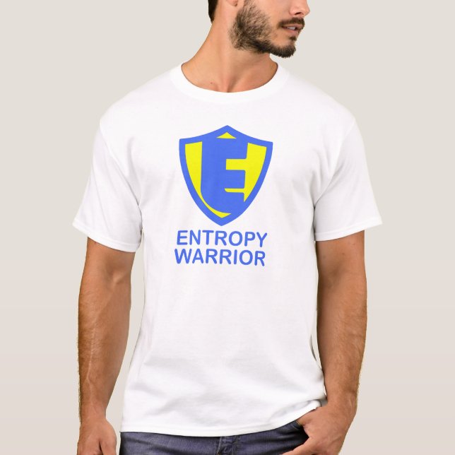 T-shirts Guerreiro da entropia (Frente)