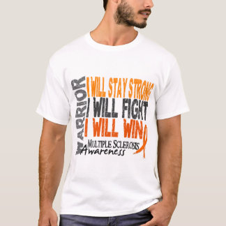 T-shirts Guerreiro da esclerose múltipla