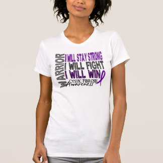 T-shirts Guerreiro da fibrose cística