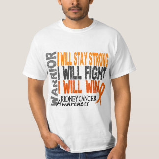 T-shirts Guerreiro do câncer de rim