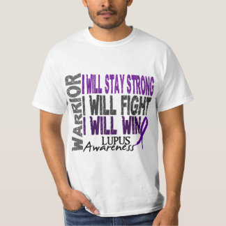 T-shirts Guerreiro do lúpus