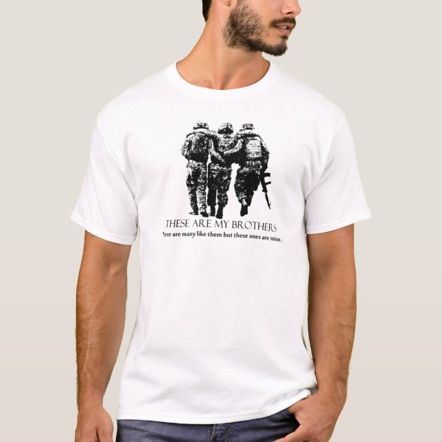 T-shirts Guerreiro ferido (Frente)